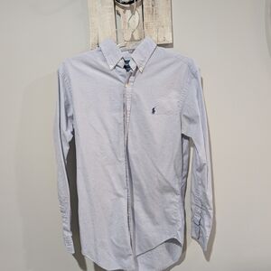 Polo by Ralph Lauren Light Blue Button-Down Oxford Shirt